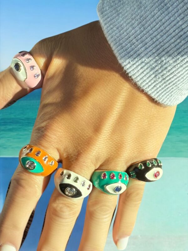 Evil Eye Rings